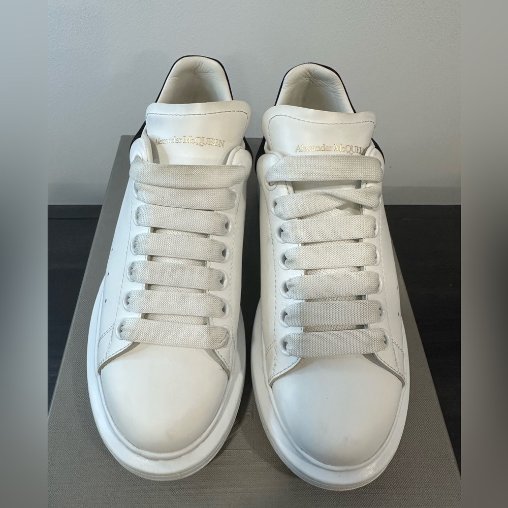 Alexander McQueen Oversized Leather Sneakers